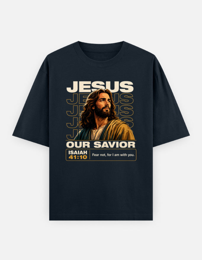 Premium Jesus Our Savior Classic T-Shirt | 100% Cotton